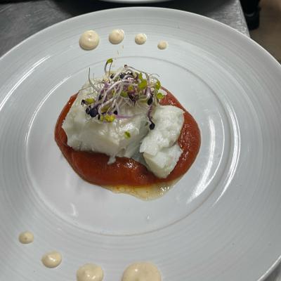 Bacalao Confitado Con Tomate Los Palacios