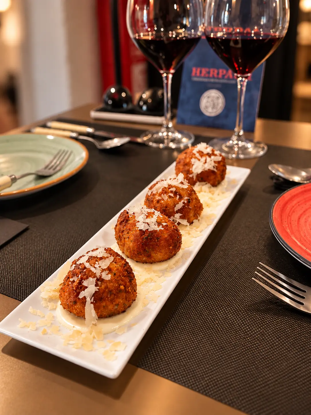 Croquetas de Berenjenas con queso Apolonio